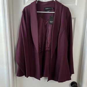 Torrid studio Purple Blazer